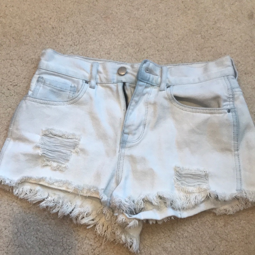 Bullhead denim High Rise shorts